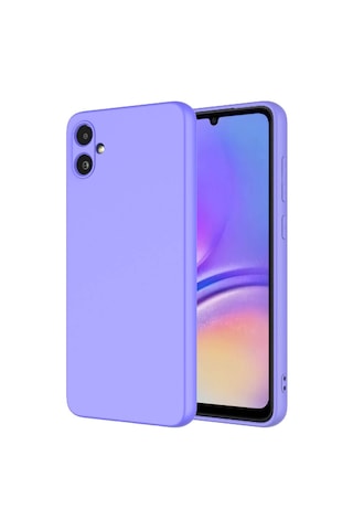 Samsung Uyumlu GalaxyA05 Kılıf Yumuşak Silikon Kamera Korumalı Lansman Celikaksesuar Lacivert