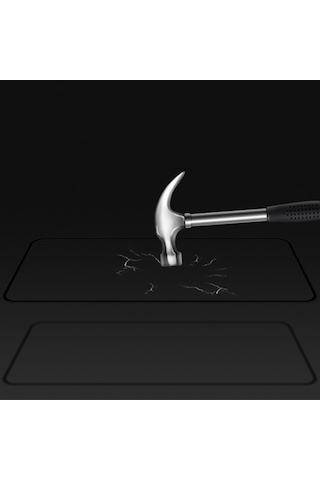 Xiaomi Poco X3 Full Glue Tempered Full Cam Ekran Koruyucu Siyah (457129678)