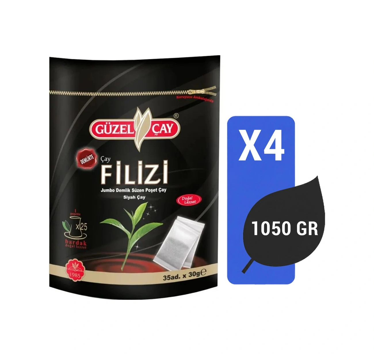 Güzel Çay Filiz 30 Gr 35 Adet 1050 Gr X 4 Adet