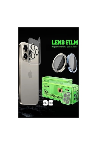 Samsung Galaxy Uyumlu - S23 Ultra Raze Metal Kamera Lens - Lila Çok Renkli