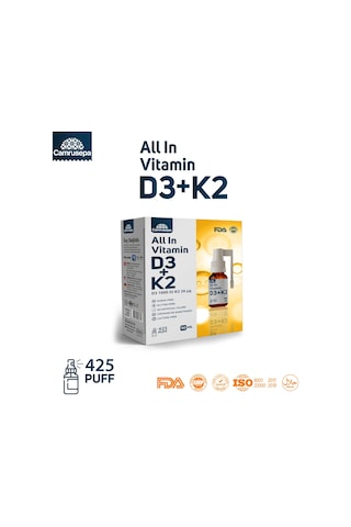Camrusepa All In D3+K2 Vitamini 50 ML