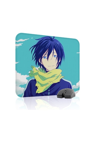 Noragami Kaymaz Dikişli Kauçuk Oyuncu Mousepad V4 - 48x40 Xl Gaming Mouse Pad Fare Altlığı