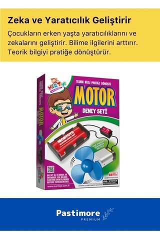 Çocuklar Için Motor Deney Seti Deneysel Elektronik Hobi Okul & Öncesi Bilim Deney Kiti Çocuk