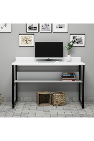 Yesst Momento 120 Cm Çalışma Masası (447871696) Beyaz
