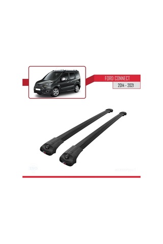 Ford Connect 2014-2021 Arası İle Uyumlu Ace-1 Ara Atkı Tavan Barı Siyah