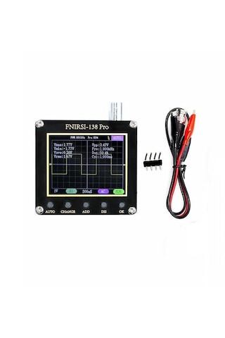 Fnırsı 138 Pro 200khz 2.5 Ms/s Dijital Mini Osiloskop