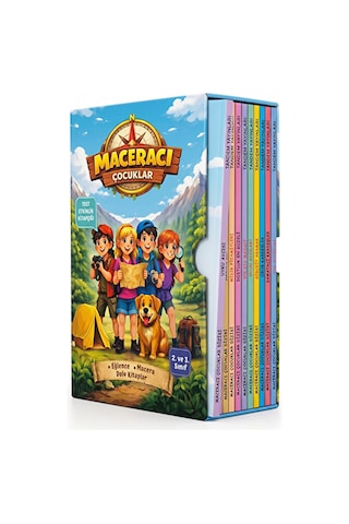 2. Ve 3. Sınıf Maceracı Çocuklar Dizisi 10 Kitap Takım