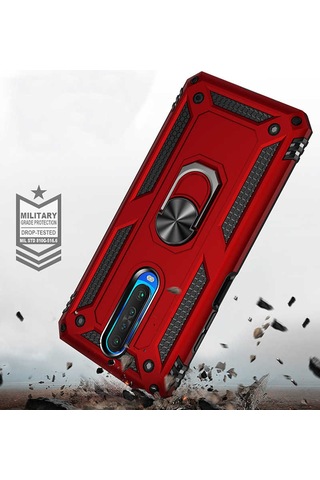 Xiaomi Redmi K30 Kılıf Zore Vega Kapak Gold