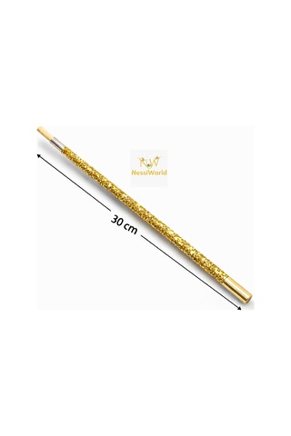 30 Cm Altın Gold Payetli Sigara Tutacağı 1920 Ler Gatsby Parti Aksesuarı "