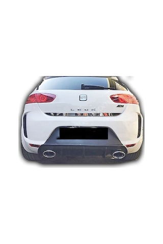 Seat Leon Mk2 Uyumlu Yedek Parça Aero Sağ-sol Çift Çıkışlı Difüzö