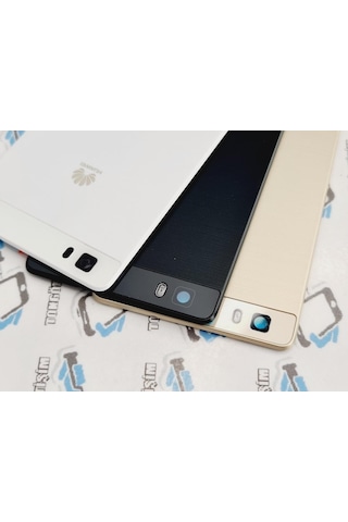 Tkgz - P8 Lite Arka Pil Batarya Kapağı (275875681) Altın