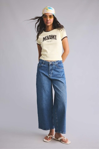 Defacto Culotte Fit Geniş Paça Yüksek Bel Mavi Pantolon H7624ax26aunm28 Mavi-nm28