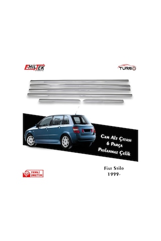 S-Dizayn  Fiat Stilo Cam Çıtası 6 Prç Krom 1998 Üzeri