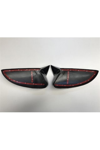 Otoçizgi Volkswagen Scirocco Yarasa Ayna Kapağı Batman Piano Black N11.4713 Otoçizgi