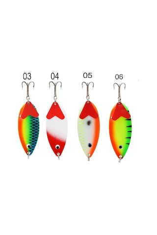 Captain Turna Kaşığı 21gr 6.5cm Little Pike Uv