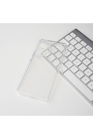 Zore Redmi Note 13 Pro Plus 5g Kılıf Msra 2mm Anti Shock Silikon - Şeffaf Şeffaf