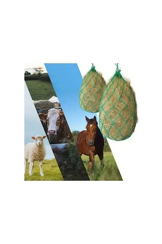 Trendooze At Yemlik Ağır Naylon İp Sağlam Tasarım Siyah Koyun Keçi İnek Kullanımı