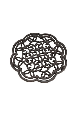 Ulzyvf Yuvarlak Yemek Yalıtımlı Taklit Sehpa Rengi Pas Mutfak Masası Isı Döküm Demir Dekoru Bs Diğer