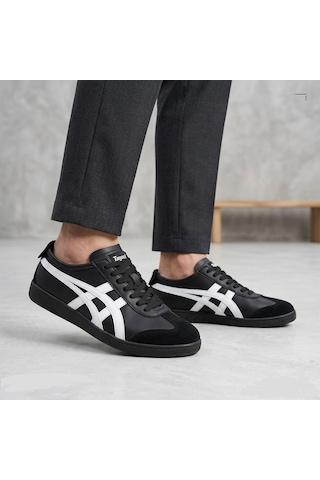 Tayger Etayger Erkek Günlük Spor Sneaker Ayakkabı Siyah - Beyaz