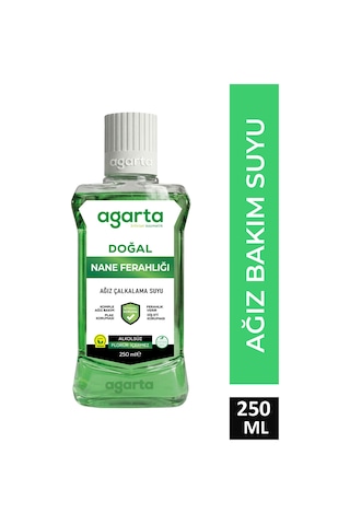 Agarta 250 ML Ağız Bakım Suyu Ferah Nefes Alkolsüz