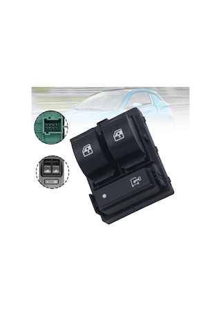 Cam Acma Kumanda Anahtarı Sol Cercevesız Yesıl Boxer Iv Jumper Iv Ducato Iv 14 / 735532905