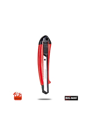 Bulmax Maket Bıçağı Otomatik Kilitlemeli 18Mm