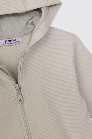 Panço Erkek Bebek Fermuarlı Mint Sweatshirt Yeşil