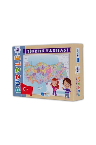 Blue Focus Puzzle Türkeye Haritası Bf-237