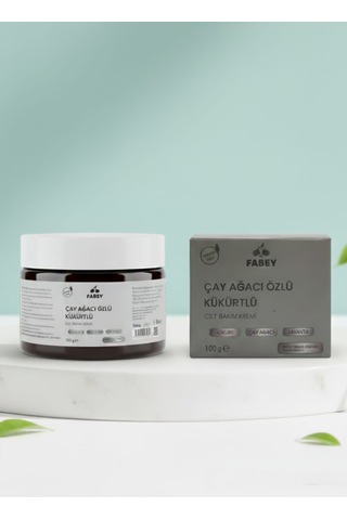 Esfabey Çay Ağacı Özlü Kükürtlü Cilt Bakım Kremi 100g