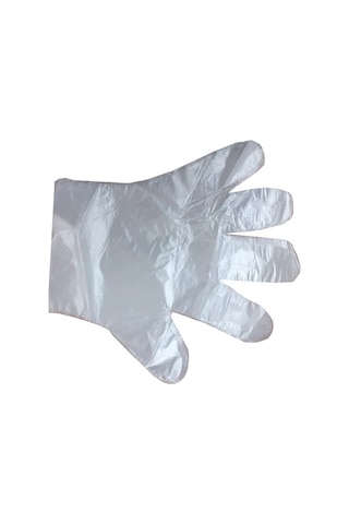 Tek Kullanımlık Şeffaf Poşet Eldiven Börek Eldiveni 100'lü