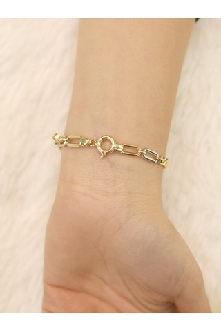 14 Ayar Altın Gurmet Ataş Bileklik Altın