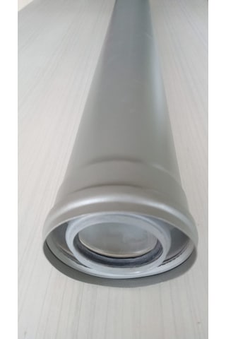 ALARKO SRD 20-27 YOĞUŞMALI KOMBİ BACA UZATMA BORUSU GRİ 1000 MM