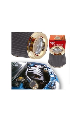 Carub Ses Ve Performans Arttırıcı Açık Hava Filtresi +6 Hp Gri Aparatlı Üniversal 00 Şüscaroto Aksesuar