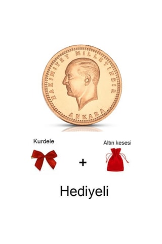 Vıctorıa Gold 1 Adet Ata Tam-eski Tarihli 22 Ayar