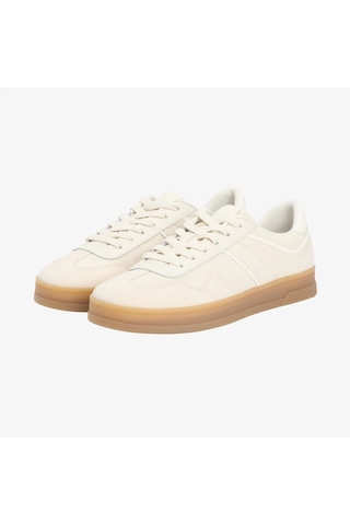 Tommy Hilfiger The Greenwıch Textıle Kadın Bej Sneakers - En0en02805 Bej