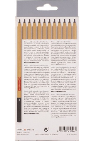 Talens 12 Lı Set Grafik Kalemi Rt9028112M