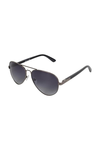 Flirt Fl 795 430p 59 Polarize Erkek Pilot Gri Metal Güneş Gözlüğü Gri