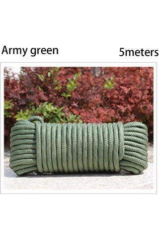 Renkler Dış Mekan Aleti Çap 3mm Paraşüt İpi Kordon İpi Çadır İpleri Paraşüt İpleri 550 İp Hayatta Kalma Kiti Koyu Yeşil