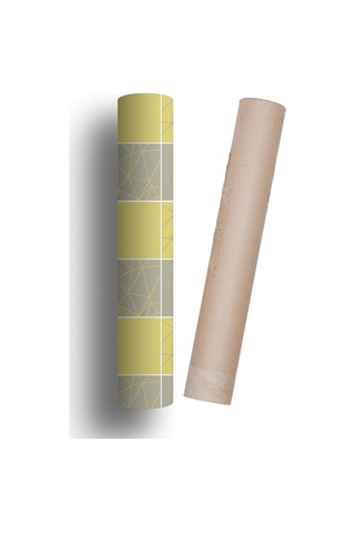 Tezgah Arası Mutfak Kendinden Yapışkanlı Folyo Kaplama Fayans Desen Yeşil & Haki 60cmx100cm