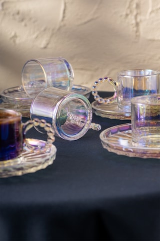 Emsan Muhabbet 100 Ml 6'lı Kahve Fincan Takımı renkli