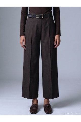 Dilvin 72785 Düz Paça Pantolon-kahve