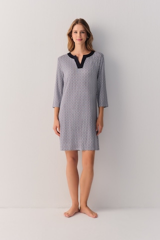 Suwen Modern Chic Günlük Elbise Sh27405613d348 Mavi