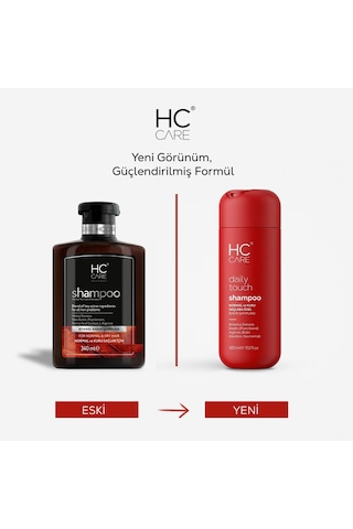 Hc Care Bitkisel Bakım Şampuanı + Yoğun Vitamin Destekli Saç Kremi 2 x 300 ML