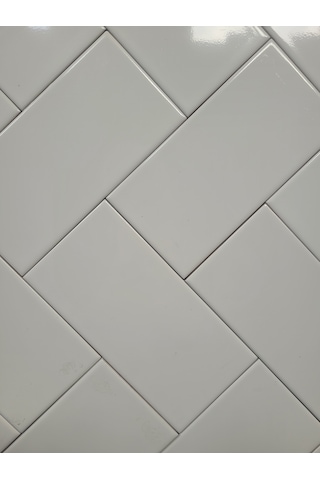 Seramiksan Glossy Beyaz 10x20cm 2.kalite Seramik 0.92m2 1 Kutu