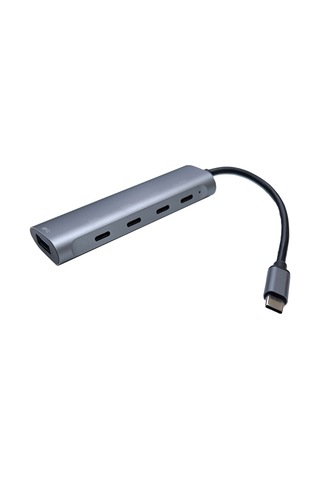 Type C Usb Çoklayıcı Hub 3 Port Type C 1 Port Usb 3.0 1 Port Pd 60w Şarj