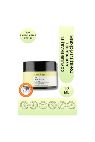 Leke Karşıtı Ve Gözenek Sıkılaştırıcı Aydınlatıcı Krem Anti-blemish Whitening Cream 50ml