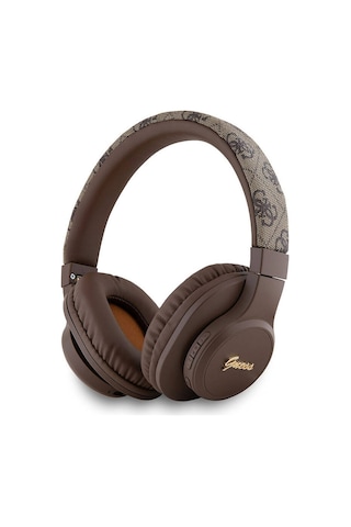 Guess Tone On Tone Lisanslı Pu 4G Desen Kulak Üstü Bluetooth Kulaklık