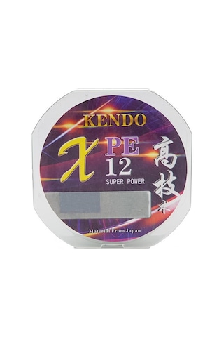 Kendo Dynema 12x 12 Kat %100 PE Örgü İp Misina 250m Japon Yeşil