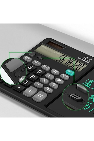 Dijital Hesap Makinesi, 7 İnç Lcd Not Defteri Ekranlı, Sessiz Tuşlu, Taşınabilir Yazı Pedi,öğrenci, Okul Ve Ofi Genel