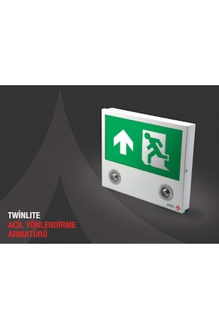 Arsel Twinlite Tw-121-L Acil Çıkış Yönlendirme Armatürü Sürekli V